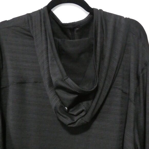 ATHLETIC WORKS - Dri-More | 3X | Classic Striped Black Long Sleeve Hoodie - Picture 11 of 15